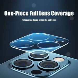 Full lens coverage camera protector